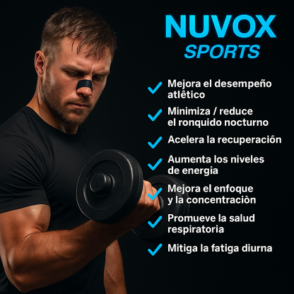 Nuvox Sports - Bandas Nasales